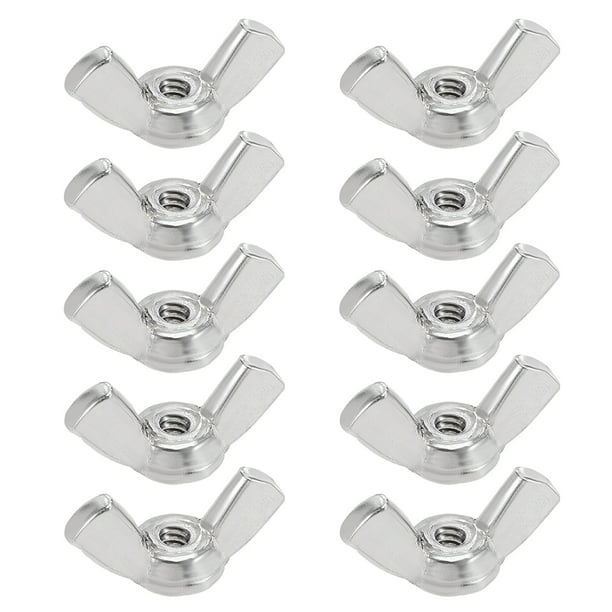 Butterfly Nut Wing Nut Butterfly Wing Nut Fasteners Nylon Wing Nuts 6-32 Wing Nuts Natural Nylon Finish 25 Nylon Wing Nut 6-32 Butterfly Nut Wing Nut Butterfly Wing Nut Fasteners Nylon Wing Nuts 6-32 Wing Nuts Natural Nylon Finish 25 Nylon Wing Nut 6-32